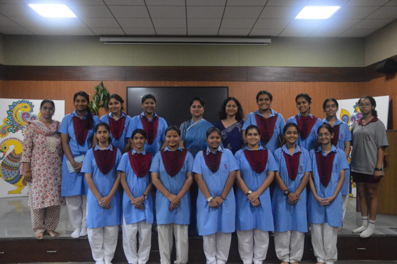 MGD Girls' School paid reverence to the Pratham Pujya, The First Deity  Ganesh Ji